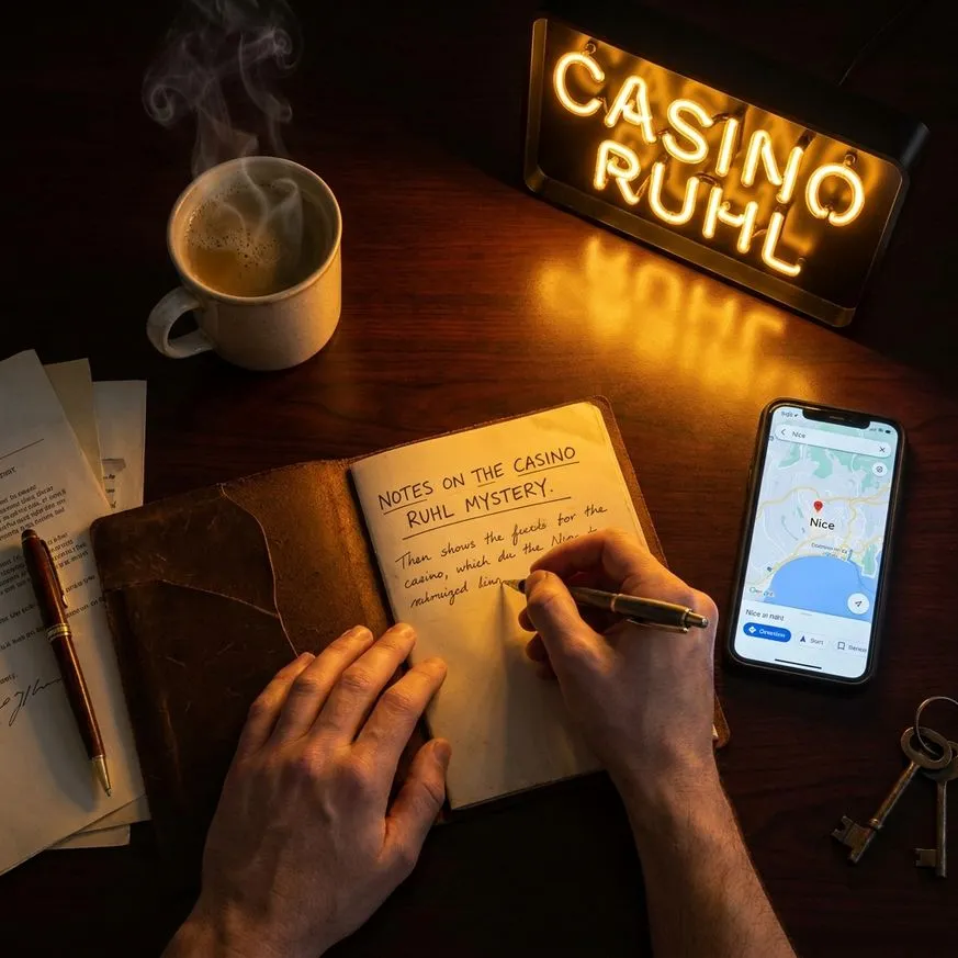 Page principale de Casino Ruhl